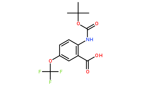 2-(TERT-BUTOXYCARBONYLAMINO)-5-(TRIFLUOROMETHOXY)BENZOIC ACID