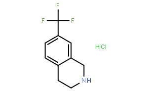 Isoquinoline, 1,2,3,4-tetrahydro-7-(trifluoromethyl)-, hydrochloride