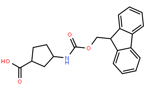 (1S,3R)-3-((((9H-Fluoren-9-yl)methoxy)carbonyl)amino)cyclopentanecarboxylic acid