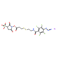 磺基琥珀酰亚胺基(全氟叠氮苯甲酰氨基)乙基-1,3'-二硫基丙酸酯