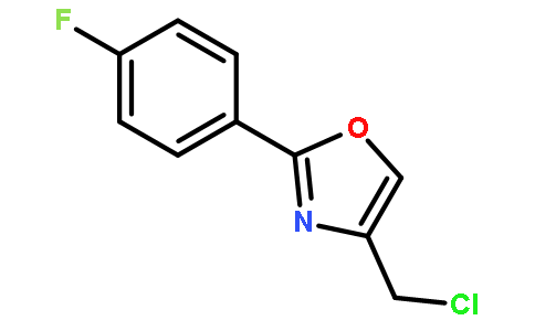 4-CHLOROMETHYL-2-(4-FLUOROPHENYL) OXAZOLE