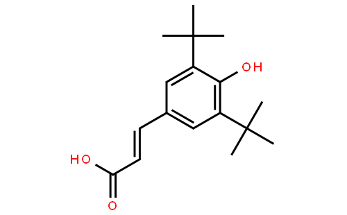 3,5-二叔丁基-4-羟基肉桂酸