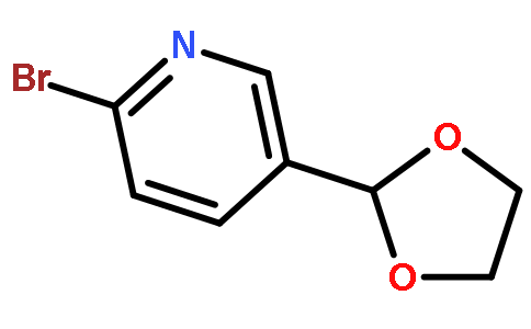 2-bromo-5-(1,3-dioxolan-2-yl)pyridine