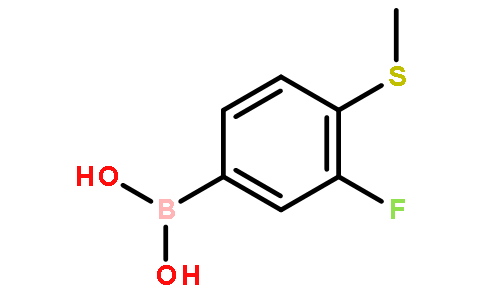 3-Fluoro-4-(methylthio)phenylboronic acid