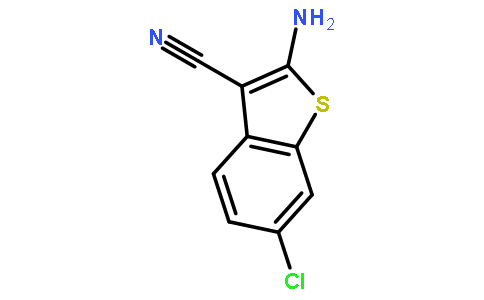 2-AMINO-6-CHLOROBENZO[B]THIOPHENE-3-CARBONITRILE