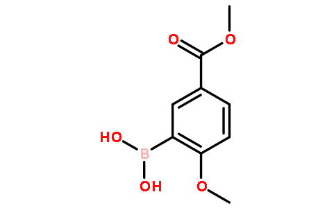 2-Methoxy-5-methoxycarbonylphenyboronic acid