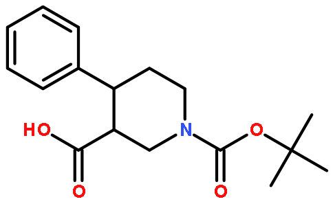 1-(TERT-BUTOXYCARBONYL)-4-PHENYLPIPERIDINE-3-CARBOXYLIC ACID