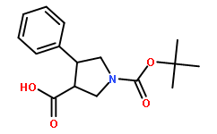 反式-1-(叔丁氧基羰基)-4-苯基吡咯烷-3-羧酸