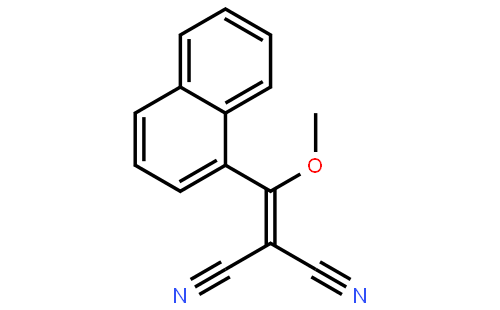 2-(methoxy(naphthalen-1-yl)methylene)malononitrile