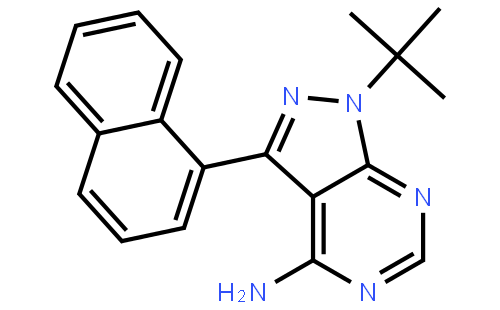 1-(tert-Butyl)-3-(naphthalen-1-yl)-1H-pyrazolo[3,4-d]pyrimidin-4-amine