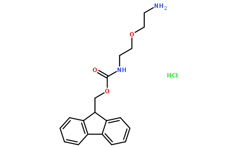 (9H-Fluoren-9-yl)methyl (2-(2-aminoethoxy)ethyl)carbamate hydrochloride