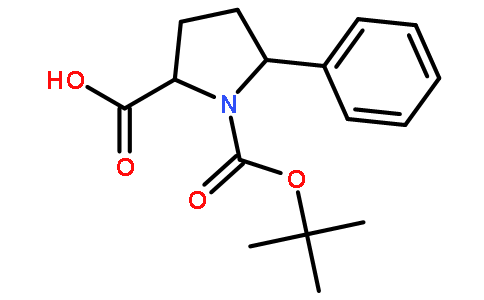 Boc-(2S,5R)-5-phenylpyrrolidine-2-carboxylic acid