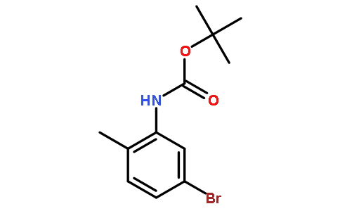 tert-butyl 5-bromo-2-methylphenylcarbamate