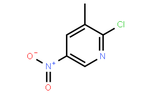 2-氯-3-甲基-5-硝基吡啶