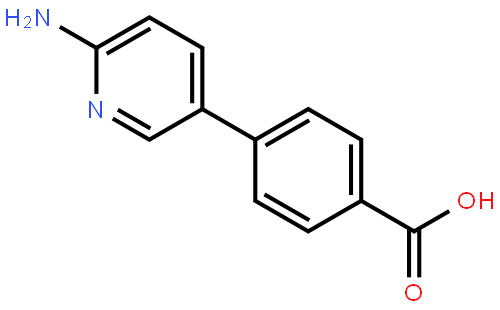 4-(6-Aminopyridin-3-yl)benzoic acid