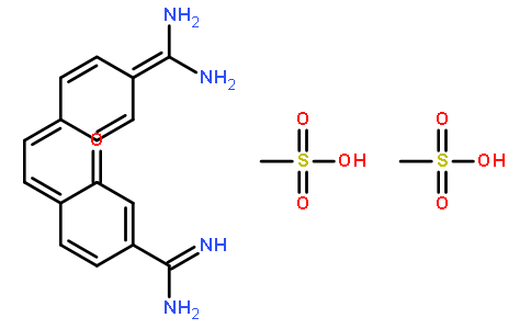 HYDROXYSTILBAMIDINE BIS(METHANESULFONATE)