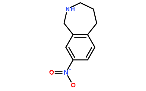 8-nitro-2,3,4,5-tetrahydro-1H-benzo[c]azepin-1-one