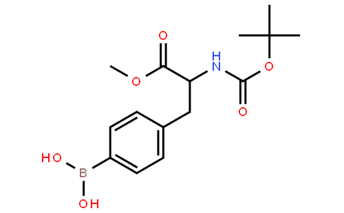 (S)-(4-(2-((tert-Butoxycarbonyl)amino)-3-methoxy-3-oxopropyl)phenyl)boronic acid