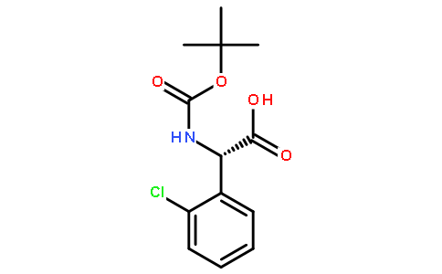 (S)-N-Boc-(2'-氯苯基)甘氨酸