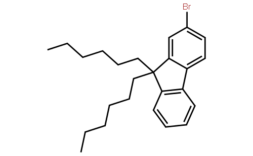 2-Bromo-9,9-dihexyl fluorene
