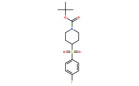 4-(4-Fluoro-benzenesulfonyl)-piperidine-1-carboxylic acid tert-butyl ester
