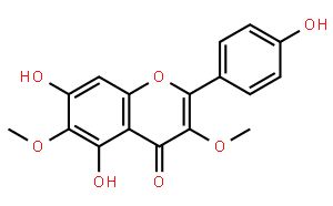 5，7，4’-三羥基-3，6-二甲氧基黃酮