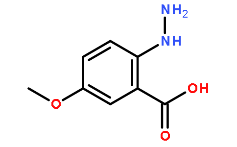 2-hydrazinyl-5-methoxybenzoic acid