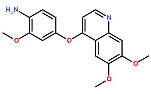 4-((6,7-Dimethoxyquinolin-4-yl)oxy)-2-methoxyaniline