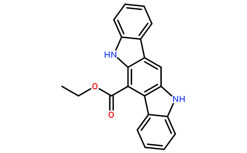 ethyl 5,11-dihydroindolo[3,2-b]carbazole-6-carboxylate
