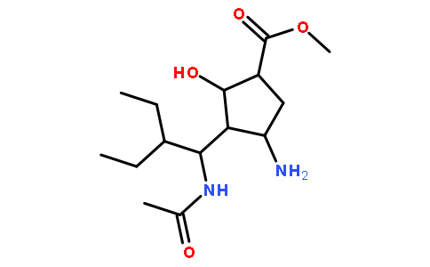 (1S,2S,3R,4R)-Methyl 3-((R)-1-acetamido-2-ethylbutyl)-4-amino-2-hydroxycyclopentanecarboxylate
