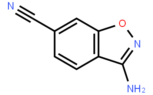 3-Aminobenzo[d]isoxazole-6-carbonitrile
