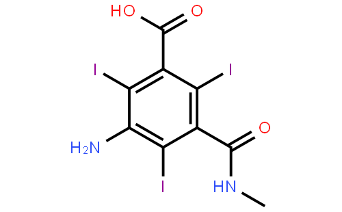 3-Amino-2,4,6-Triiodo-5-(Methylcarbamoyl)Benzoic Acid