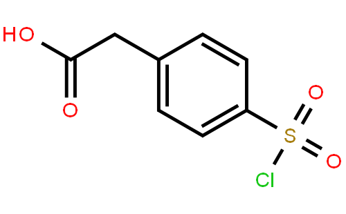 4-(Chlorosulphonyl)phenylacetic acid