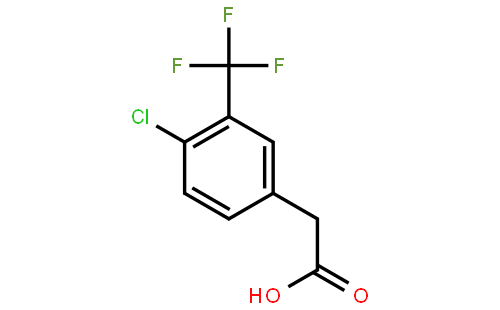 4-Chloro-3-(trifluoromethyl)phenylacetic acid