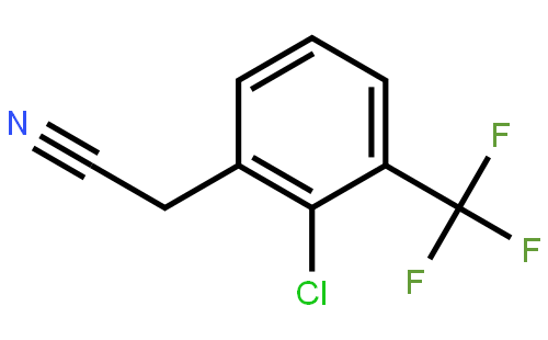 [2-chloro-3-(trifluoromethyl)phenyl]acetonitrile