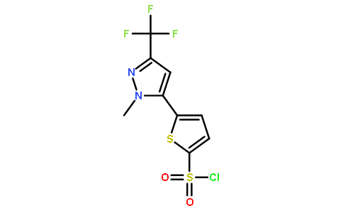 5-[1-methyl-3-(trifluoromethyl)-1H-pyrazol-5-yl]thiophene-2-sulfonyl