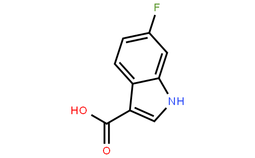 6-氟吲哚-3-羧酸