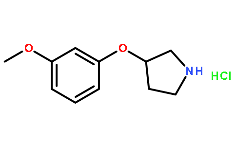 3-(3-METHOXYPHENOXY)PYRROLIDINE HYDROCHLORIDE