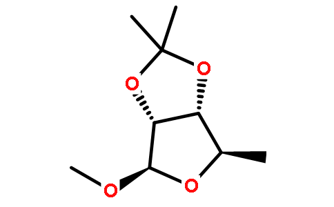 甲基-5-脱氧-2,3-O-异亚丙基-beta-D-呋喃核糖苷