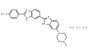 2'-(4-羟苯基)-5-(4-甲基-1-哌嗪基)-2,5'-联苯并咪唑三盐酸盐水合物