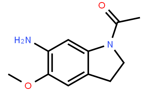 1-(6-Amino-5-methoxyindolin-1-yl)ethanone