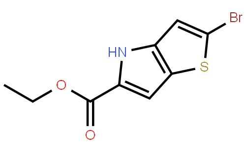 Ethyl 2-bromo-4H-thieno[3,2-b]pyrrole-5-carboxylate