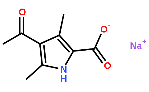 Sodium 4-acetyl-3,5-dimethyl-1H-pyrrole-2-carboxylate