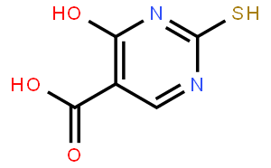 4-羟基-2-巯基-5-嘧啶甲酸