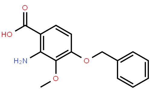 2-Amino-4-(benzyloxy)-3-methoxybenzoic acid
