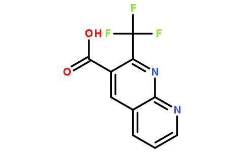 2-(TRIFLUOROMETHYL)-1，8-NAPHTHYRIDINE-3-CARBOXYLIC ACID