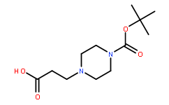 3-(4-(叔丁氧基羰基)哌嗪-1-基)丙酸