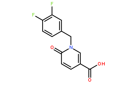 1-(3,4-Difluorobenzyl)-6-oxo-1,6-dihydropyridine-3-carboxylic acid