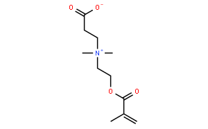 3-[[2-(甲基丙烯酰氧)乙基]二甲基铵]丙酸酯