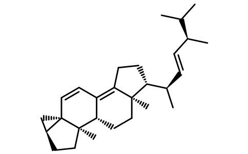 3,5-Cycloergosta-6,8(14),22-triene